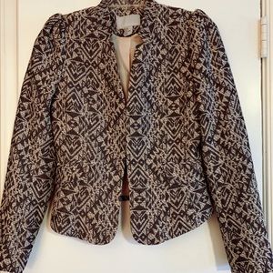 H&M aztec print blazer NWOT